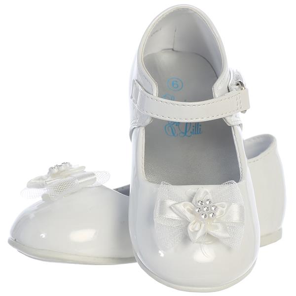 SH310 White Joyce Girl Shoe | Catholics Corner