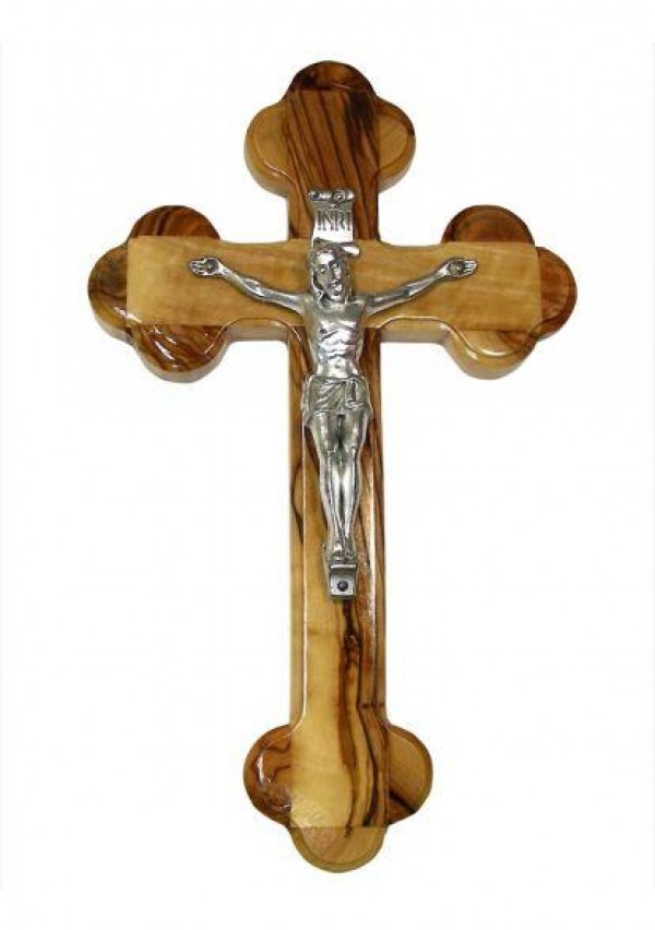 CX470 Olive Wood Crucifix Catholics Corner   50617 11769 